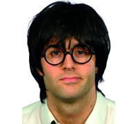 Conjunto Escolar Niño Peluca Harry Potter + Gafas Kit Disfraz Para Adultos