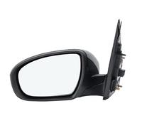 Conjunto Espejo Lateral Luz De Giro Eléctrica Plegable Negra 8 Pines Para Hyundai I20 MK2 GB IB 2015-2020, Conjunto Espejo Retrovisor(1pc left)
