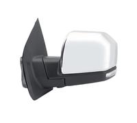 Conjunto Espejo Lateral Para Ford F150 2015-2020, 18+4 Pines Espejo Retrovisor Lateral Con Cámara Plegable Eléctrica Y Doble Enchufe Cromado(1pc left)