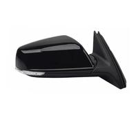 Conjunto Espejo Retrovisor Accesorios El Conjunto De Espejo Retrovisor Coche Para Malibu 2010-2018, Espejo Calefactable Plegable Eléctrico Automático Con Luz. Retrovisor Lateral(Negro,7 Wire Right)