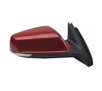 Conjunto Espejo Retrovisor Accesorios El Conjunto De Espejo Retrovisor Coche Para Malibu 2010-2018, Espejo Calefactable Plegable Eléctrico Automático Con Luz. Retrovisor Lateral(Rojo,7 Wire Right)