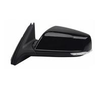 Conjunto Espejo Retrovisor Accesorios El Conjunto De Espejo Retrovisor Coche Para Malibu 2010-2018, Espejo Calefactable Plegable Eléctrico Automático Con Luz. Retrovisor Lateral(Negro,9 Wire Left)
