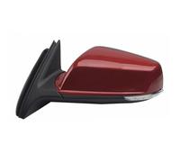 Conjunto Espejo Retrovisor Accesorios El Conjunto De Espejo Retrovisor Coche Para Malibu 2010-2018, Espejo Calefactable Plegable Eléctrico Automático Con Luz. Retrovisor Lateral(Rojo,9 Wire Left)