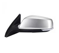 Conjunto Espejo Retrovisor Accesorios El Conjunto De Espejo Retrovisor Coche Para Malibu 2010-2018, Espejo Calefactable Plegable Eléctrico Automático Con Luz. Retrovisor Lateral(Plata,9 Wire Left)
