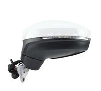 Conjunto Espejo Retrovisor Espejo Retrovisor 8 Pines Para VW Para Tiguan 2018-2023 Enchufe Doble Con Luz Punto Ciego Espejos Exteriores Automóviles(Izquierda)