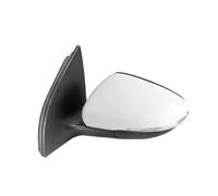 Conjunto Espejo Retrovisor Espejo Retrovisor Eléctrico Ajustable Y Calefactable Para VW Para Golf 6 A6 MK6 2009-2013 Con Luz Intermitente Retrovisor Lateral(BLANCO,Izquierda)