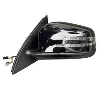 conjunto espejo retrovisor Espejo Retrovisor Eléctrico Para Puerta Lateral Coche Completo Exterior Para Benz Para W166 Para ML166 ML300 ML350 ML400 2012 2013 2014 2015(Only Left Black)