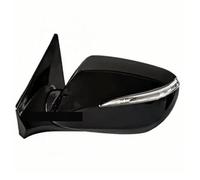 Conjunto Espejo Retrovisor Espejo Retrovisor Lateral Automático Con Luz Giro LED 8/10/14 Pines Para Hyundai Para Santa Fe IX45 Sport 2014-2016 Espejos Exteriores Automóviles(Negro,14pins L)