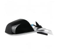 Conjunto Espejo Retrovisor Espejo Retrovisor Lateral Delantero Plegable Eléctrico Para Tesla Para Model 3 2017-2023 Accesorio Coche 51167177128 Conjunto Espejos(Black Right 17-20)