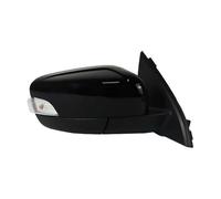 Conjunto Espejo Retrovisor Espejo Retrovisor Para Volvo XC60 XC-60 2008-2013 Luces LED Intermitentes Calefactadas Y Luz Marcha Atrás Conjunto Espejos(Negro,7 Wires Right)