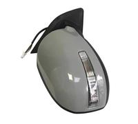 Conjunto Espejo Retrovisor Espejos Retrovisores Coche Para Mitsubishi Para Outlander 2013-2020 Laterales Reflectores Y Luces LED Señal Giro Espejo Completo(Unpainted,Izquierda)