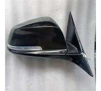 Conjunto Espejo Retrovisor Espejos Retrovisores Laterales Coche Plegables Eléctricos Y Calefactables Para Serie 3 F30 2011-2018 Espejo Completo(Black Right)