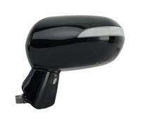 Conjunto Espejo Retrovisor Exterior Coche Conjunto De Espejo Retrovisor Lateral Para Fit Para City 2005 2006 2007 2008 Con Luz De Señal De Giro Y 5 Pines Accesorios Para Coche(1pc left Black)