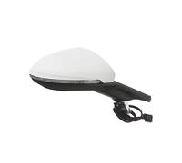 Conjunto Espejo Retrovisor Exterior Coche Espejo Retrovisor Eléctrico Plegable 5GG857507A Para Coche Con Calefacción Y Ajuste Eléctrico Con Luz Para Golf 7 Para MK7 (2014-2016)(BLANCO,6 Wires Right)