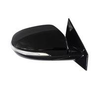 Conjunto Espejo Retrovisor Exterior Coche Espejo Retrovisor Eléctrico Plegable Con Luz Intermitente Y Calefacción Para Kia Para Sorento 2015 2016 2017 2018 2019(Negro,bien)