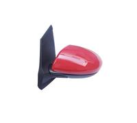 Conjunto Espejo Retrovisor Exterior Coche Espejo Retrovisor Lateral Exterior De Puerta De Coche Para Mazda 2 DE 2007 2008 2009 2010 2011 2012 2013 2014(Rojo,Izquierda)