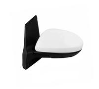 Conjunto Espejo Retrovisor Exterior Coche Espejo Retrovisor Lateral Exterior De Puerta De Coche Para Mazda 2 DE 2007 2008 2009 2010 2011 2012 2013 2014(BLANCO,Izquierda)