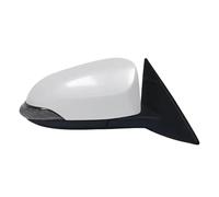 Conjunto Espejo Retrovisor Exterior Coche Espejo Retrovisor Lateral Plegable Automático Con Calefacción Y Luz De Señal Para Toyota Para Camry 2012-2017(BLANCO,bien)