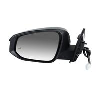 Conjunto Espejo Retrovisor Exterior Coche Para TOYOTA Para RAV4 2013-2018 Espejo Retrovisor Lateral Para Coche Versión Calefactable Con Señal De Giro 8 Pines Accesorios(Izquierda)