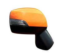 Conjunto Espejo Retrovisor Exterior Para Coche Con Lámpara Señal Espejo Lateral Plegable Automático Calentado Para Subaru Para Forester 2013-2017 GFVFGNLNNA(9 wires Right Orange)