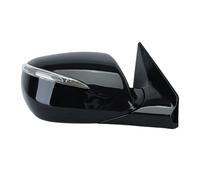 Conjunto espejo retrovisor lateral Para Hyundai Para Santa Fe MK3 DM 2012-2015 Con Conjunto Espejo Retrovisor Lateral Calefactable Negro De 6 Cables(1pc right)