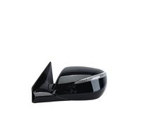 Conjunto Espejo Retrovisor Lateral Para Hyundai Para Santa Fe MK3 DM 2012-2015 Conespejo Lateral Puerta Negro Calefacción Accesorios Automóvil 6cables(1pc left)
