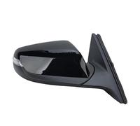 Conjunto Espejo Retrovisor Para Chevy Para Malibu 2016-2022 13 Pines Conjunto De Espejo Puerta Lateral Negro Brillante Auto Plegable Lente Azul Ala(bien)