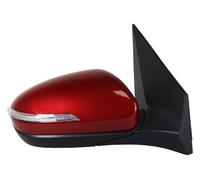 Conjunto Espejo Retrovisor Para Hyundai I20 Espejos Ala Extrínsecos Completos Plegables Eléctricos 5 6 8 Pasadores Alambre Laterales Traseros(Red,6 Wire Right)