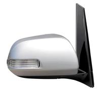 conjunto espejo retrovisor Per Toyota Para Previa ACR30 ACR50 2006-2016 Espejo Retrovisor Lateral Para Coche Eléctrico Plegable Con Luz LED Calefactable(Only Right 9 Wire silver)