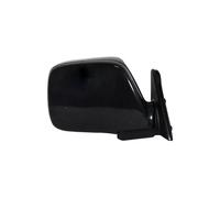 Conjunto Espejo Retrovisor Puerta Automóvil Espejo Retrovisor Exterior Plegable Eléctrico 3 Cables Para Toyota Para Land Para Cruiser LC100 4500 4700 LX470 1998-2007(Black Right)