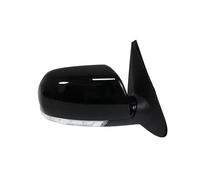 Conjunto Espejo Retrovisor Puerta Automóvil Espejo Retrovisor Lateral Plegable Con Lámpara Para Hyundai Para Santa Fe 2.4L 2.7L 2007 2008 2009 2010 2011 2012 8 Pines(Only Right 8-PIN a)