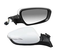 Conjunto Espejo Retrovisor Puerta Automóvil Para Kia K3 Para Forte Para Cerato 2013-2017 Incluye Faros Conector 8 Pines Espejo Retrovisor Lateral Eléctrico Plegable Calefactable Con Luz(1 pair)