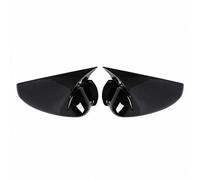 conjunto espejo retrovisor puerta lateral coche Para Accord 2008-2017 2/4 Puerta Sedán Vista Trasera Coche Cubierta Espejo Lateral Embellecedor Accesorios Automóvil(Negro brillante)
