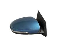conjunto espejo retrovisor puerta lateral coche Para Hyundai Para Tucson 2015-2020 Conjunto Espejo Retrovisor Plegable Eléctrico 8 Cables Espejos Retrovisores Con Calefacción(Blue right 10)