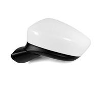 conjunto espejo retrovisor puerta lateral coche Para Mazda CX-5 CX5 2013-2016 Conjunto Espejo Retrovisor Coche Con Ajuste Ángulo Eléctrico Calefacción Plegable(8PIN Left White 1)