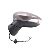 Conjunto Espejo Retrovisor Puerta Lateral Para Ford Para Fiesta 2009 2010 2011 2012 2013 2014 2015 Espejo Retrovisor Lateral Coche Ajuste Lente Visión Trasera 5 Cables(Left6)
