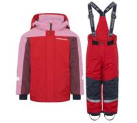 Conjunto esquí Didriksons Neptun/Idre, junior, rojo