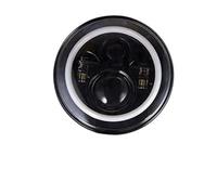 Conjunto Faro Delantero Motocicleta PARA Touring PARA Ultra PARA Classic PARA Electra PARA Street PARA Glide PARA Road PARA King Delantero Para Motocicleta Delantero LED Yait Faro Moto(4 black 40w wit