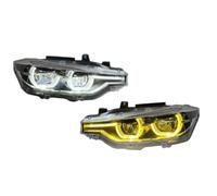 Conjunto Faro Delantero Para BMW F30 F35 320i 328i 335i 3 Series 2013-2018 Accesorios Coche Reemplazar Conjunto Faros Halógenos Xenón LHD 2 Uds LED DRL Faro(For Halogen,Dual color)
