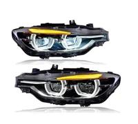 Conjunto Faro Delantero Para BMW F30 F35 320i 328i 335i 3 Series 2013-2018 Accesorios Coche Reemplazar Conjunto Faros Halógenos Xenón LHD 2 Uds LED DRL Faro(For Xenon,One Pair Full Led)