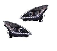 Conjunto Faros Aelanteros Conjunto Faros Delanteros Para Altima 2008-2012 Actualización Lente Proyector Luz Circulación Diurna Faro Delantero Accesorios Luz Delantera