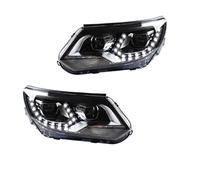 Conjunto Faros Aelanteros Conjunto Faros Delanteros Para Tiguan 2013 2014 2015 2016 Luz Diurna Proyector Accesorios