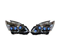 Conjunto Faros Aelanteros Faro Delantero 3 Lentes Para Prius 2010-2014 Conjunto Faros Luz Faro Proyector Angel Eye Conjunto Faros