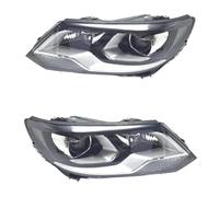 Conjunto Faros Aelanteros Faro Delantero Coche Para Tiguan 2013-2017 Parachoques Delantero Conjunto Faro Delantero Faro Delantero Lámpara Cabeza 2 Piezas