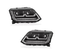 Conjunto Faros Aelanteros Faros Delanteros Para Amarok 2010-2020 Intermitentes Proyector Delantero Lente Bifocal Luz Diurna Accesorios