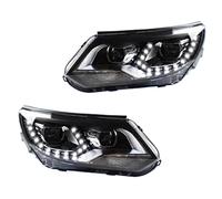 Conjunto Faros Aelanteros Faros Delanteros Para Tiguan 2013-2016 Mejora Faros Lente Proyector Conjunto Luces Intermitentes Accesorios