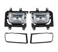 Conjunto faros antiniebla 63171385945 63171385946 Para BMW E30 E30 318I 325I 325E Parachoques Delantero Luz Antiniebla Conjunto Faros Antiniebla Sin Bombilla(Style C)