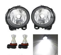 Conjunto faros antiniebla 63177839865 63177839866 Para BMW Serie 2 3 5 Para E92 E93 F07 F10 F22 F23 Para M3 Para M5 Luz Conducción Luz Antiniebla(Pair With LED S10)
