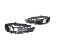 Conjunto Faros Celanteros Coche Para A5 Para A5L 2012 2013 2014 2015 2016 Conjunto Luces Señal Giro DRL Delanteras 1 Par Faros LED(Xenon)