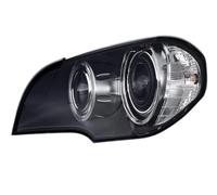 Conjunto Faros Celanteros Coche Para BMW Para X5 E53 E70 2000-2005 2006 2007 2008 2009 2010 2011 2012 2013 Para Kit De Ojos De Ángel LED Ultra Brillantes Anillos De Halo Luz De Día Faros Delanteros(3)